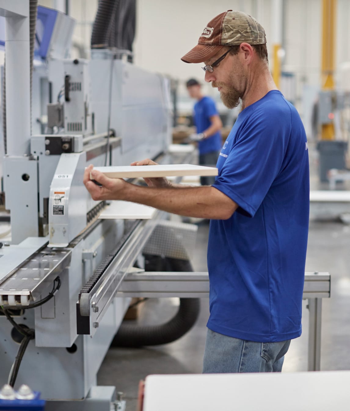 Professional engineers creating materials and boards for California Closets