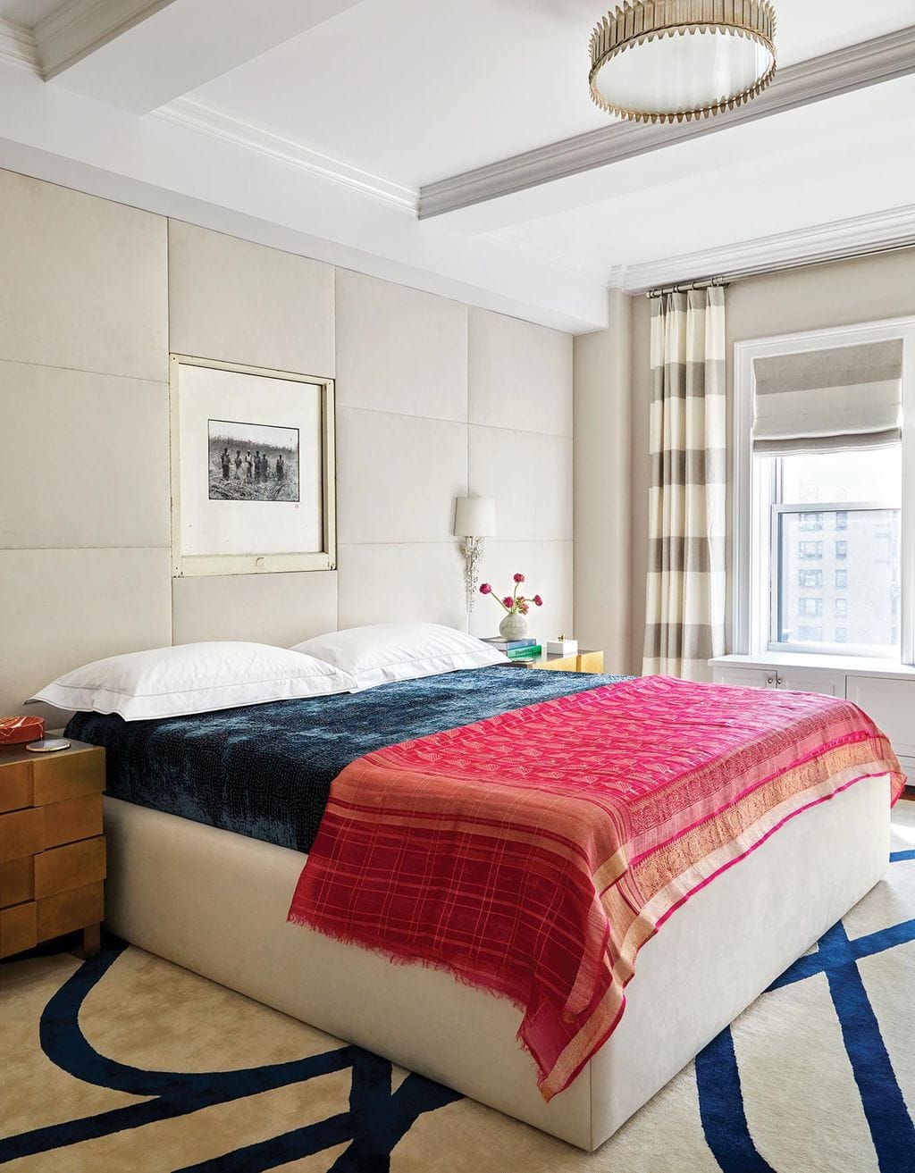 Custom walls and bright color palatte in Misty Copelands